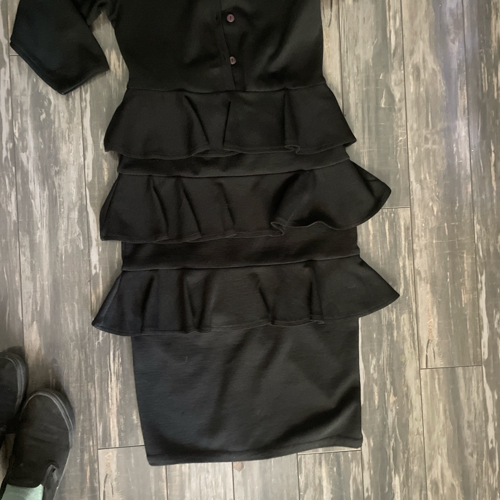 Rebecca Moses wool tiered dress - Picture 4 of 4